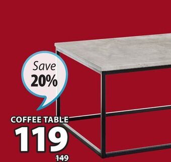 JYSK Dokkedal coffee table offer
