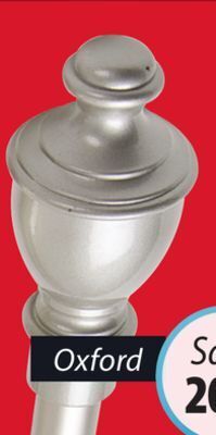 JYSK Oxford curtain rod offer