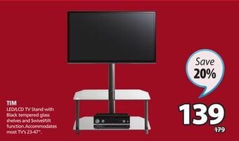 JYSK Tim led/lcd tv stand offer