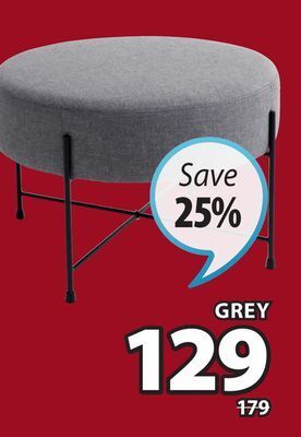 JYSK Padborg ottoman offer