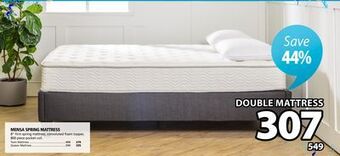 JYSK Mensa spring mattress offer