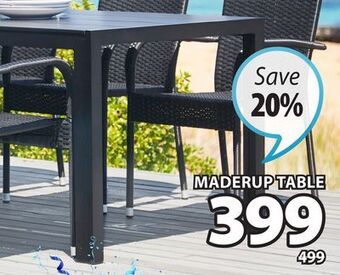 JYSK Maderup table offer