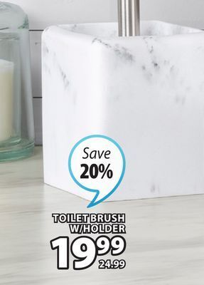 JYSK Farren toilet brush w/holder offer