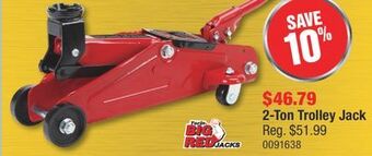 PartSource 2-ton trolley jack offer