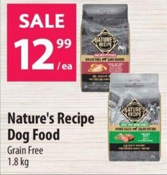 Co-op Nature's Recipe Dog Food Grain Free 1.8kg offer