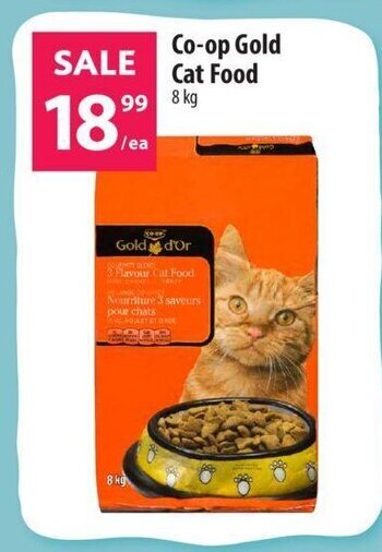 Coop cat food clearance price