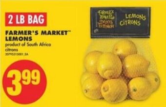 No Frills Farmer's Market Lemons offer