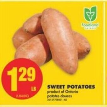 No Frills Sweet Potatoes offer