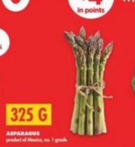 No Frills Asparagus 325g offer