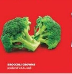 No Frills Broccoli Crowns offer