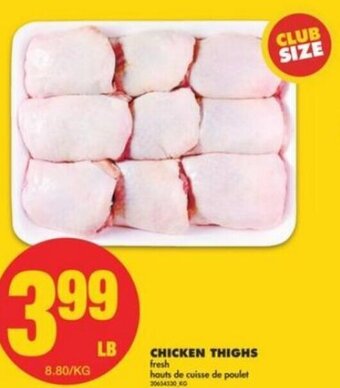 No Frills Chicken Thighs offer