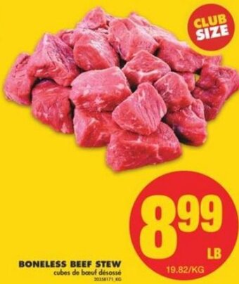 No Frills Boneless Beef Stew offer