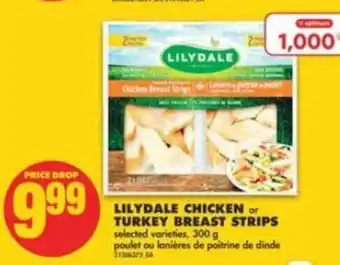 No Frills Lilydale Chicken or Turkey Breast Strips 300g offer