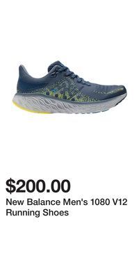 Sport Chek New balance men's 1080 v12 running shoes offer