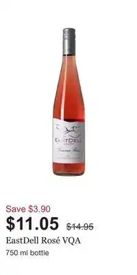 LCBO Eastdell rosé vqa offer