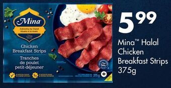 FreshCo Mina halal chicken breakfast strips 375g offer
