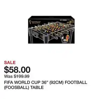 Chapters Indigo Fifa world cup 36 (92cm) football (foosball) table offer