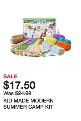 Chapters Indigo Kid made modern summer camp kit offer