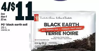 Independent Grocer Pc black earth soil offer