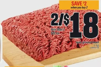 Loblaws Lean ground beef offer