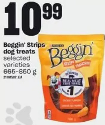Loblaws Beggin' strips dog treats offer
