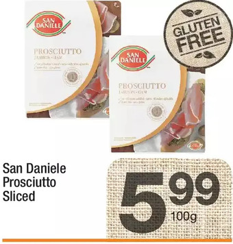 Highland Farms San daniele prosicutto sliced offer