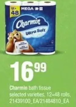 Loblaws Charmin bath tissue offer