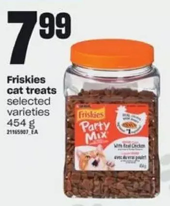 Loblaws Friskies cat treats offer