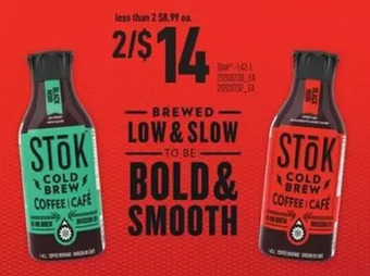 Loblaws Stok cold brew coffee offer