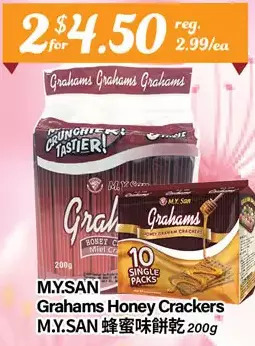 Btrust Supermarket M.y.san grahams honey crackers offer
