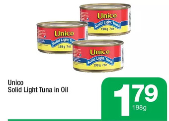 Highland Farms Unico solid light tuna in oil offer