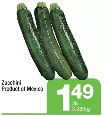 Highland Farms Zucchini offer