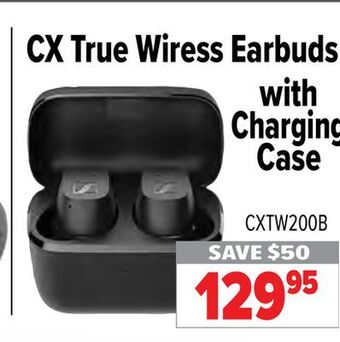 2001 Audio Video Cx true wiress earbuds with charging case offer