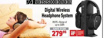 2001 Audio Video Digital wireless headphone system offer