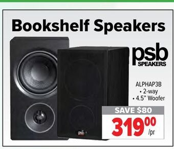 2001 Audio Video Bookshelf speakers offer