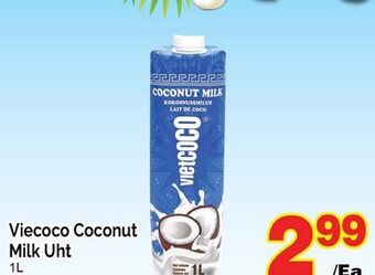 T&T Supermarket Viecoco coconut milk uht, 1l offer