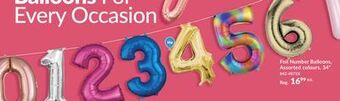 Party City Rose gold number balloon, 34-in offer