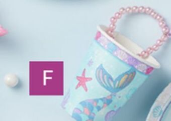 Party City Shimmering mermaids paper cups, 9-oz, 8-pk offer