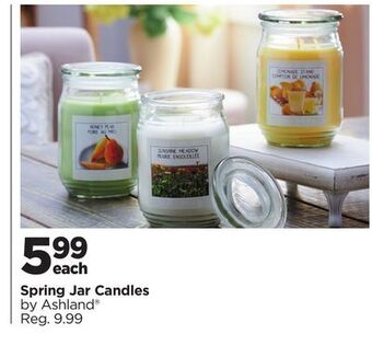 Michaels Spring jar candles by ashland offer