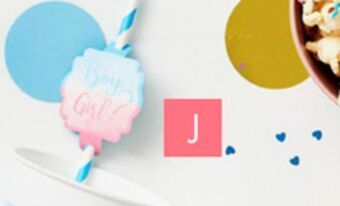 Party City The big reveal paper straws offer