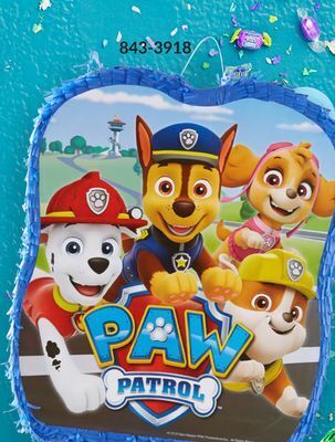 Party City Pull string paw patrol adventures pinata offer