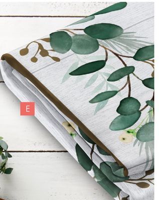 Party City Eucalyptus paper table cover, 54-in x 102-in offer