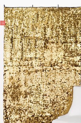 Party City Gold sequin backdrop offer
