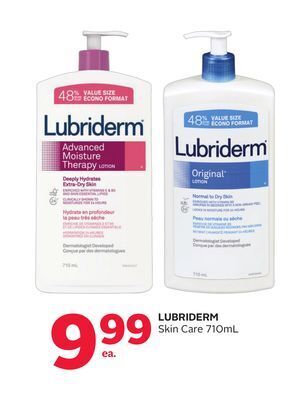 Rexall Lubriderm skin care offer