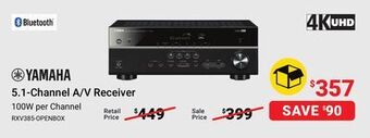 Visions Electronics Yamaha 5.1-channel a v receiver offer