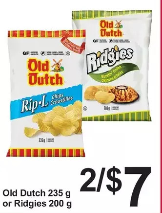 Pharmasave Old dutch or ridgies offer