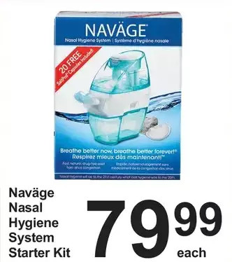 Pharmasave Naväge nasal hygiene system starter kit offer