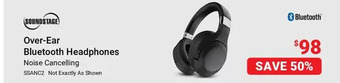 Visions Electronics Soundstage over-ear bluetooth headphones offer