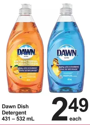 Pharmasave Dawn dish detergent offer