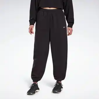 Reebok Studio knit joggers offer